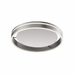 Paul Neuhaus Q-Serie Paul Neuhaus Q-VITO Deckenleuchte LED Edelstahl, 1-flammig, Fernbedienung -Bürolampen Verkäufe paul neuhaus q vito deckenleuchte 8414 55 2