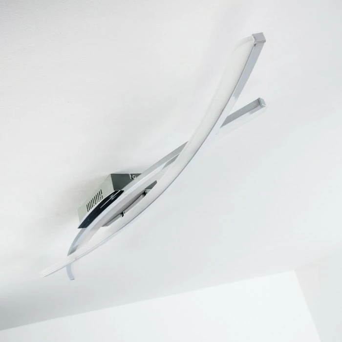 Hofstein Perano Deckenleuchte LED Chrom, 1-flammig 12 Hofstein Perano Deckenleuchte LED Chrom, 1-flammig – Bild 12