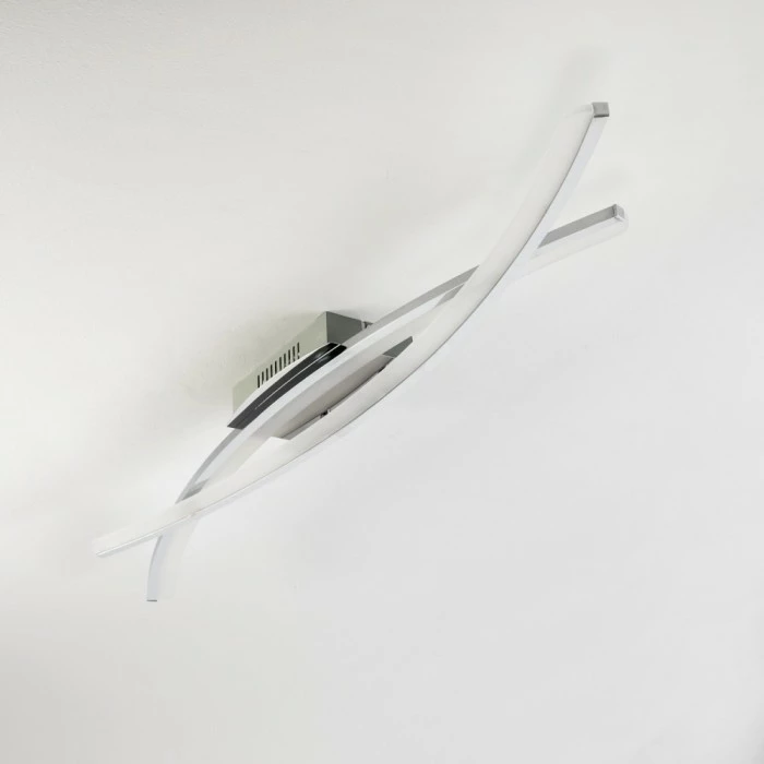 Hofstein Perano Deckenleuchte LED Chrom, 1-flammig 15 Hofstein Perano Deckenleuchte LED Chrom, 1-flammig – Bild 15