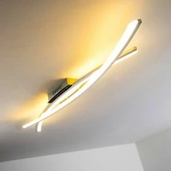 Hofstein Perano Deckenleuchte LED Chrom, 1-flammig 42 Hofstein Perano Deckenleuchte LED Chrom, 1-flammig -Bürolampen Verkäufe perano deckenleuchte h167428 19