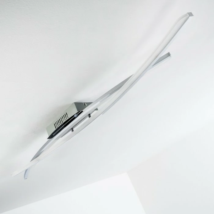 Hofstein Perano Deckenleuchte LED Chrom, 1-flammig 6 Hofstein Perano Deckenleuchte LED Chrom, 1-flammig – Bild 6