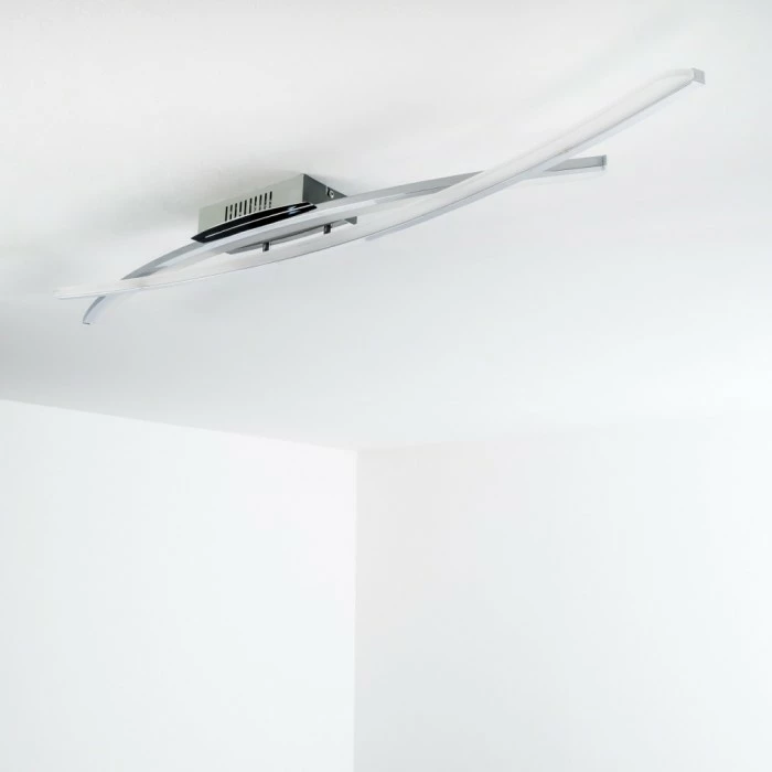 Hofstein Perano Deckenleuchte LED Chrom, 1-flammig 10 Hofstein Perano Deckenleuchte LED Chrom, 1-flammig – Bild 10