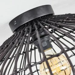 Hofstein Peretola Deckenleuchte Schwarz, 1-flammig -Bürolampen Verkäufe peretola deckenleuchte h3433416 5