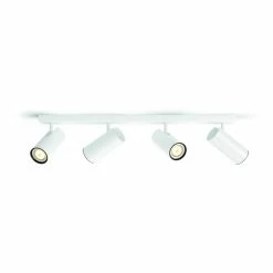 Philips Leuchten Philips Hue Ambiance White Burato Deckenspot Basis-Set Weiß, 4-flammig, Fernbedienung -Bürolampen Verkäufe philips hue ambiance white burato deckenspot basis set 8718696164105 10