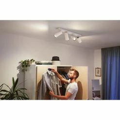 Philips Leuchten Philips Hue Ambiance White Burato Deckenspot Basis-Set Weiß, 4-flammig, Fernbedienung -Bürolampen Verkäufe philips hue ambiance white burato deckenspot basis set 8718696164105 6