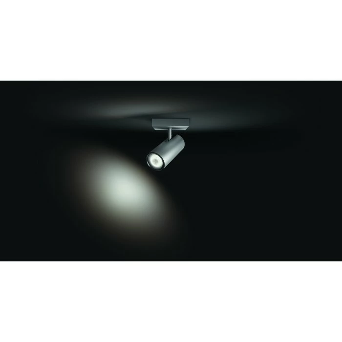 Philips Leuchten Philips Hue Ambiance White Buratto Deckenspot Basis-Set Silber, 1-flammig, Fernbedienung 5 Philips Leuchten Philips Hue Ambiance White Buratto Deckenspot Basis-Set Silber, 1-flammig, Fernbedienung – Bild 5