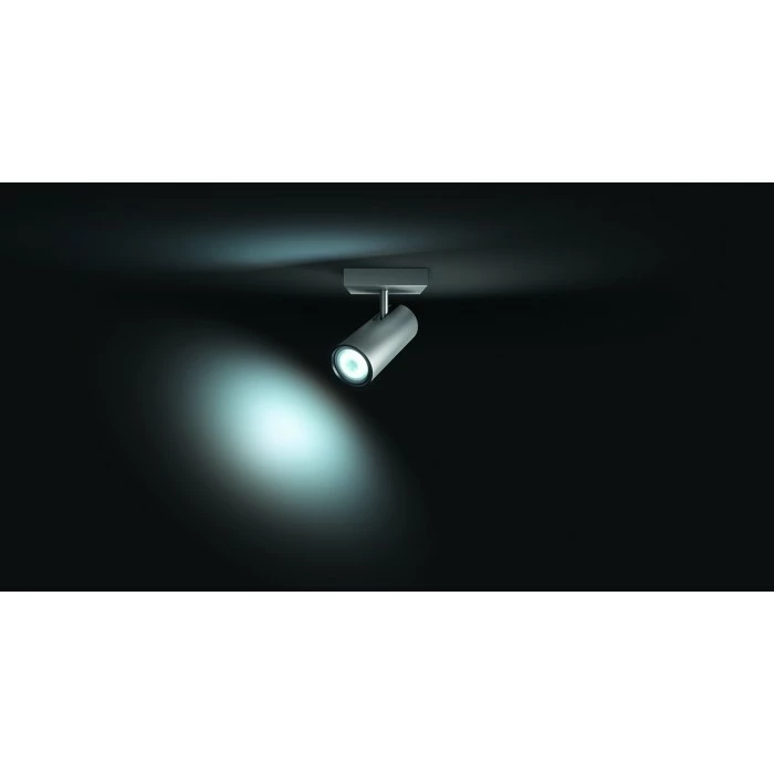 Philips Leuchten Philips Hue Ambiance White Buratto Deckenspot Basis-Set Silber, 1-flammig, Fernbedienung 6 Philips Leuchten Philips Hue Ambiance White Buratto Deckenspot Basis-Set Silber, 1-flammig, Fernbedienung – Bild 6