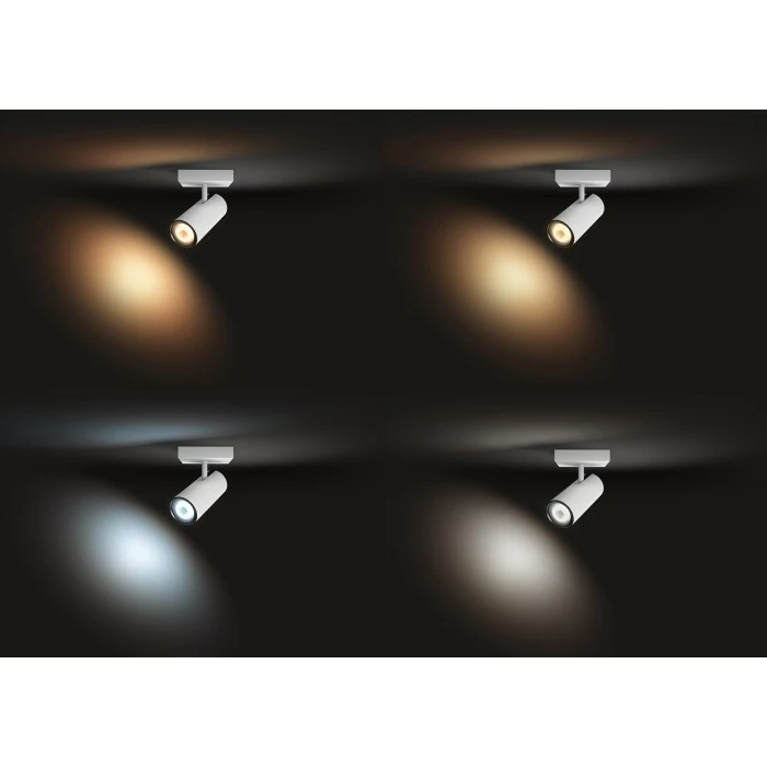 Philips Leuchten Philips Hue Ambiance White Buratto Deckenspot Erweiterung Weiß, 1-flammig 2 Philips Leuchten Philips Hue Ambiance White Buratto Deckenspot Erweiterung Weiß, 1-flammig – Bild 2