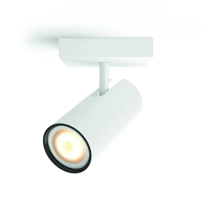 Philips Leuchten Philips Hue Ambiance White Buratto Deckenspot Erweiterung Weiß, 1-flammig 5 Philips Leuchten Philips Hue Ambiance White Buratto Deckenspot Erweiterung Weiß, 1-flammig – Bild 5