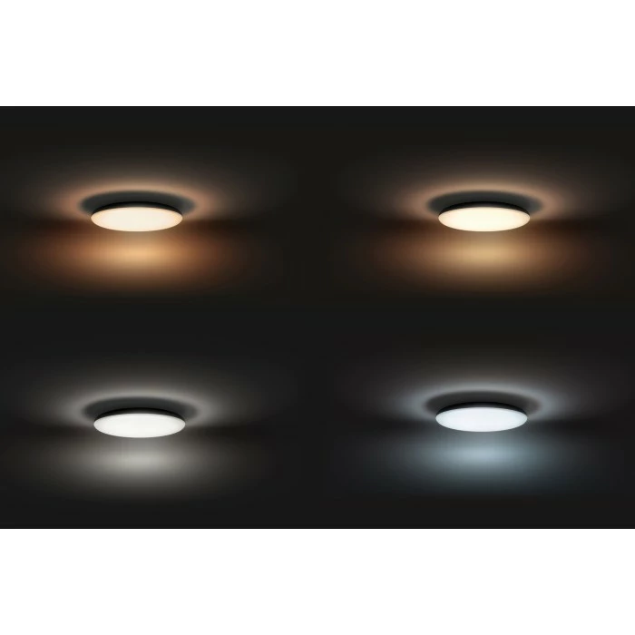 Philips Leuchten Philips Hue Ambiance White Cher Deckenleuchte LED Schwarz, 1-flammig, Fernbedienung 2 Philips Leuchten Philips Hue Ambiance White Cher Deckenleuchte LED Schwarz, 1-flammig, Fernbedienung – Bild 2