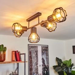 Hofstein Pila Deckenleuchte Schwarz, 5-flammig -Bürolampen Verkäufe pila deckenleuchte h3410349 6