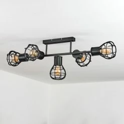 Hofstein Pila Deckenleuchte Schwarz, 5-flammig -Bürolampen Verkäufe pila deckenleuchte h3410349 7