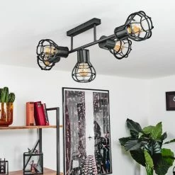 Hofstein Pila Deckenleuchte Schwarz, 5-flammig -Bürolampen Verkäufe pila deckenleuchte h3410349 9