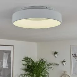 Hofstein Pine Deckenleuchte LED Wei&szlig;, 1-flammig -Bürolampen Verkäufe pine deckenleuchte h3428511 8