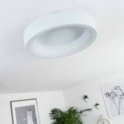 Hofstein Pine Deckenleuchte LED Wei&szlig;, 1-flammig -Bürolampen Verkäufe pine deckenleuchte h3428511 9