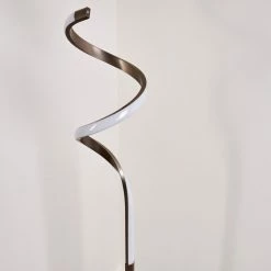 Hofstein Pitasch Stehleuchte LED Nickel-Matt, 1-flammig -Bürolampen Verkäufe pitasch stehleuchte h3299104 do1 8