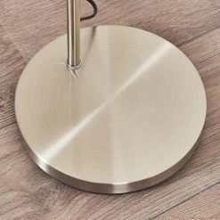 Hofstein Poitou Stehleuchte Nickel-Matt, 1-flammig -Bürolampen Verkäufe poitou stehleuchte h3157855 do1 10