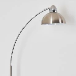 Hofstein Poitou Stehleuchte Nickel-Matt, 1-flammig -Bürolampen Verkäufe poitou stehleuchte h3157855 do1 6