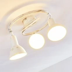 Hofstein Polmak Deckenleuchte Weiß, Gold, 3-flammig 29 Hofstein Polmak Deckenleuchte Weiß, Gold, 3-flammig -Bürolampen Verkäufe polmak deckenleuchte h3092576 do1 10