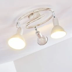 Hofstein Polmak Deckenleuchte Weiß, Gold, 3-flammig 33 Hofstein Polmak Deckenleuchte Weiß, Gold, 3-flammig -Bürolampen Verkäufe polmak deckenleuchte h3092576 do1 14