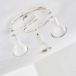 Hofstein Polmak Deckenleuchte Weiß, Gold, 3-flammig 24 Hofstein Polmak Deckenleuchte Weiß, Gold, 3-flammig -Bürolampen Verkäufe polmak deckenleuchte h3092576 do1 5