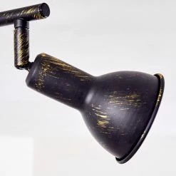 Hofstein Polmak Deckenspot Schwarz-Gold, 2-flammig -Bürolampen Verkäufe polmak deckenspot h3092354 do1 9