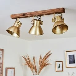 Hofstein Porcia Deckenleuchte Holz dunkel, 3-flammig -Bürolampen Verkäufe porcia deckenleuchte h3423097 11