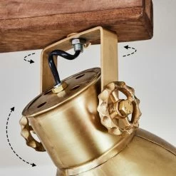 Hofstein Porcia Deckenleuchte Holz dunkel, 3-flammig -Bürolampen Verkäufe porcia deckenleuchte h3423097 5