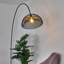 Hofstein Pralo Stehleuchte Schwarz, 1-flammig -Bürolampen Verkäufe pralo stehleuchte h3370094 9