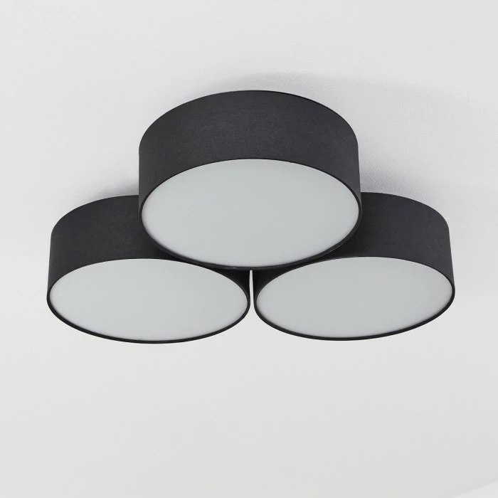 Hofstein Purus Deckenleuchte LED Schwarz, 1-flammig 8 Hofstein Purus Deckenleuchte LED Schwarz, 1-flammig – Bild 8