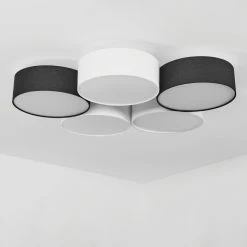 Hofstein Purus Deckenleuchte LED Schwarz, 1-flammig -Bürolampen Verkäufe purus deckenleuchte h3445501 7