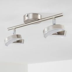 Hofstein Puslinch Deckenspot LED Nickel-Matt, 4-flammig -Bürolampen Verkäufe puslinch deckenspot h3009864 11