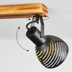 Hofstein Racolo Deckenleuchte Holz dunkel, 3-flammig -Bürolampen Verkäufe racolo deckenleuchte h3443989 5