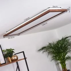 Hofstein Raimea Deckenpanel LED Weiß, 1-flammig -Bürolampen Verkäufe raimea deckenpanel h3439364 3