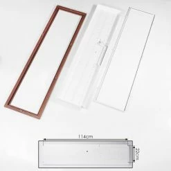 Hofstein Raimea Deckenpanel LED Weiß, 1-flammig -Bürolampen Verkäufe raimea deckenpanel h3439364 4