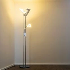 Reality Avignon Deckenfluter LED Chrom, 2-flammig -Bürolampen Verkäufe reality avignon deckenfluter r42782106 13