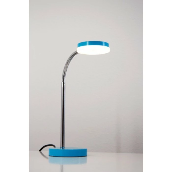Reality RENNES Schreibtischleuchte LED Blau, Chrom, 1-flammig 6 Reality RENNES Schreibtischleuchte LED Blau, Chrom, 1-flammig – Bild 6