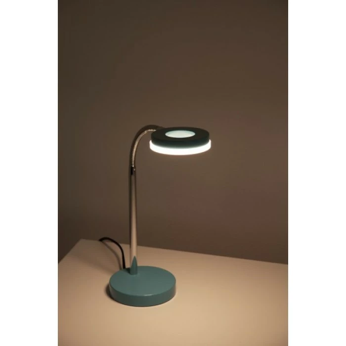 Reality RENNES Schreibtischleuchte LED Blau, Chrom, 1-flammig 7 Reality RENNES Schreibtischleuchte LED Blau, Chrom, 1-flammig – Bild 7