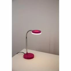 Reality RENNES Schreibtischleuchte LED Chrom, Weiß, Lila, 1-flammig 10 Reality RENNES Schreibtischleuchte LED Chrom, Weiß, Lila, 1-flammig -Bürolampen Verkäufe reality rennes schreibtischleuchte r52411192 3