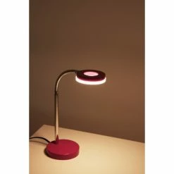 Reality RENNES Schreibtischleuchte LED Chrom, Weiß, Lila, 1-flammig 13 Reality RENNES Schreibtischleuchte LED Chrom, Weiß, Lila, 1-flammig -Bürolampen Verkäufe reality rennes schreibtischleuchte r52411192 6