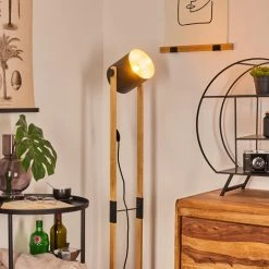 Hofstein Rebbenas Stehleuchte Schwarz, Braun, 1-flammig -Bürolampen Verkäufe rebbenas stehleuchte h3443880 10