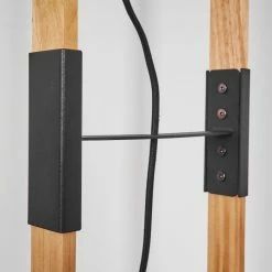 Hofstein Rebbenas Stehleuchte Schwarz, Braun, 1-flammig -Bürolampen Verkäufe rebbenas stehleuchte h3443880 2