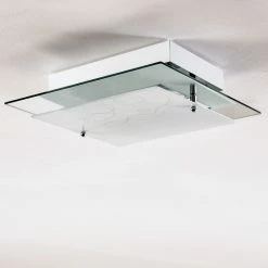 Hofstein Riad Deckenleuchte Transparent, Klar, 2-flammig -Bürolampen Verkäufe riad deckenleuchte h06 11