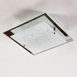 Hofstein Riad Deckenleuchte Transparent, Klar, 2-flammig -Bürolampen Verkäufe riad deckenleuchte h06 14