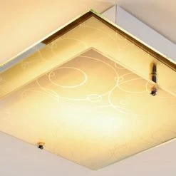 Hofstein Riad Deckenleuchte Transparent, Klar, 2-flammig -Bürolampen Verkäufe riad deckenleuchte h06 8