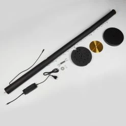 Hofstein Rodeche Stehleuchte LED Messing, Schwarz, 1-flammig -Bürolampen Verkäufe rodeche stehleuchte h3439388 4