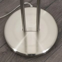 Hofstein Rom Deckenfluter LED Nickel-Matt, 2-flammig -Bürolampen Verkäufe rom deckenfluter 8500 7