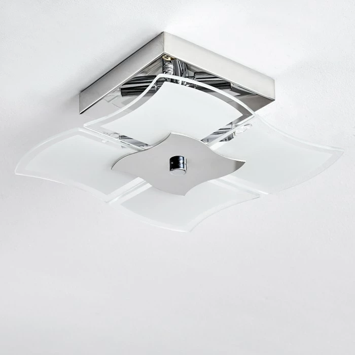 Hofstein Rom Deckenleuchte Chrom, 4-flammig 4 Hofstein Rom Deckenleuchte Chrom, 4-flammig – Bild 4