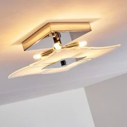 Hofstein Rom Deckenleuchte Chrom, 4-flammig 22 Hofstein Rom Deckenleuchte Chrom, 4-flammig -Bürolampen Verkäufe rom deckenleuchte w29356f 3 8