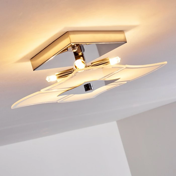 Hofstein Rom Deckenleuchte Chrom, 4-flammig 9 Hofstein Rom Deckenleuchte Chrom, 4-flammig – Bild 9